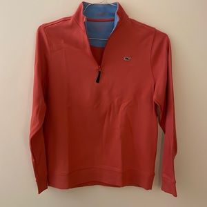 Vineyard Vines Boys jersey 1/4 zip L (16)
